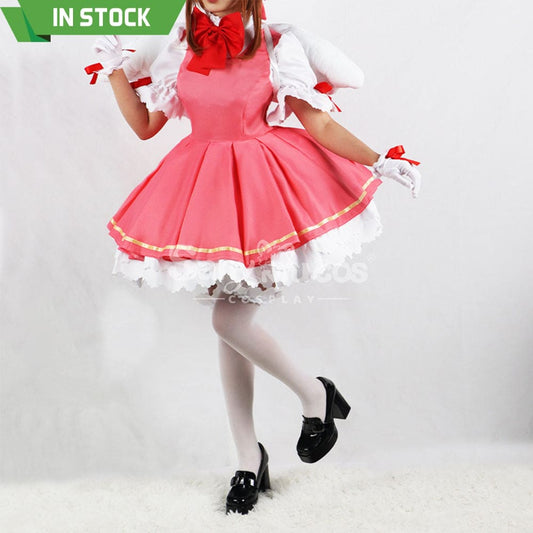 【In Stock】Anime Cardcaptor Sakura Cosplay Kinomoto Costume Costumes 1000