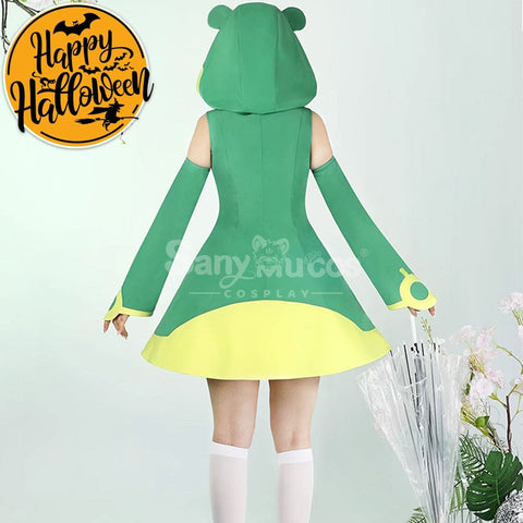 【In Stock】Anime Cardcaptor Sakura Cosplay Sakura Kinomoto Frog Daily Wear Cosplay Costume Cosplay Costumes