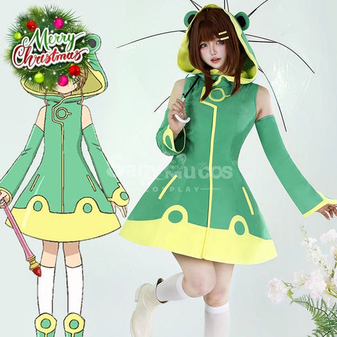 【In Stock】Anime Cardcaptor Sakura Cosplay Sakura Kinomoto Frog Daily Wear Cosplay Costume Cosplay Costumes