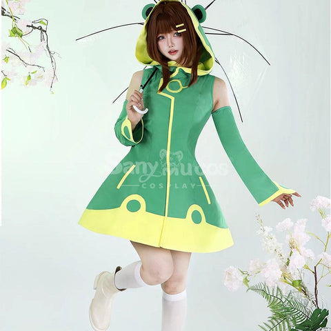 【In Stock】Anime Cardcaptor Sakura Cosplay Sakura Kinomoto Frog Daily Wear Cosplay Costume Cosplay Costumes