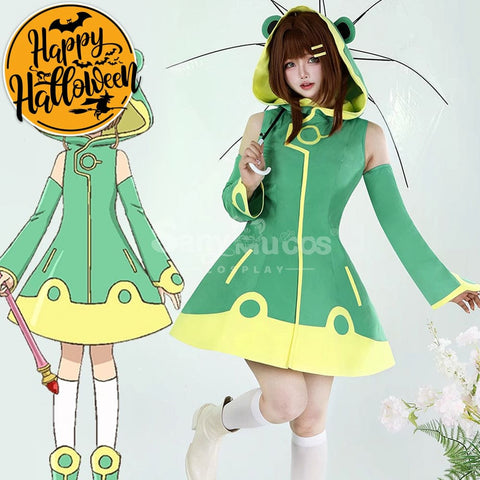 【In Stock】Anime Cardcaptor Sakura Cosplay Sakura Kinomoto Frog Daily Wear Cosplay Costume Cosplay Costumes