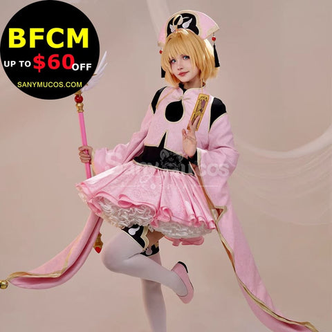 【In Stock】Anime Cardcaptor Sakura Cosplay Kinomoto Sakura Taoist Cosplay Costume Cosplay Costumes
