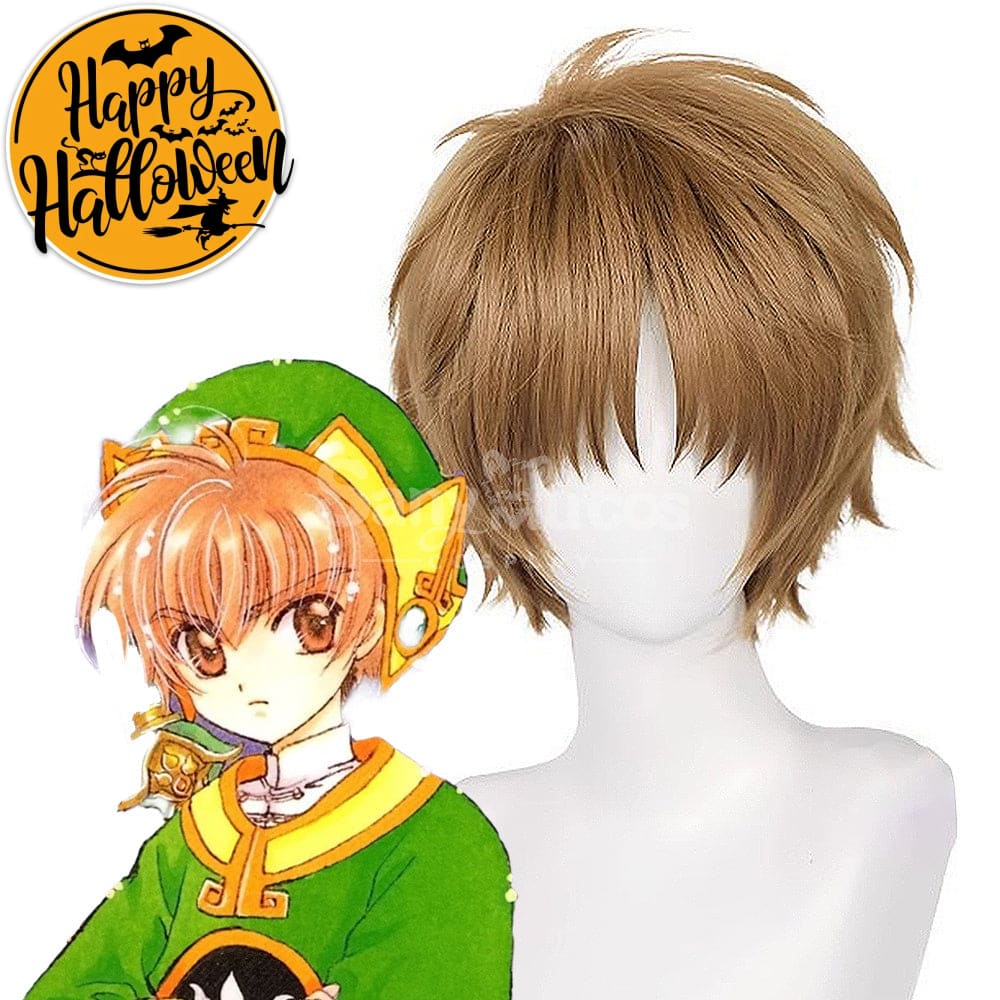 【In Stock】Anime Cardcaptor Sakura Cosplay Syaoran Li Cosplay Wig Cosplay Wigs
