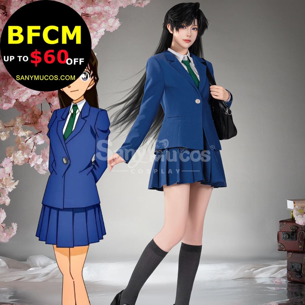 【Pre-Sale】Anime Case Closed Cosplay Ran Mouri Cosplay Costume Cosplay Costumes