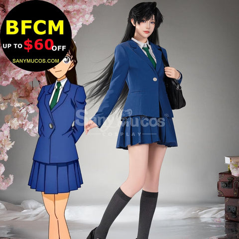 【Pre-Sale】Anime Case Closed Cosplay Ran Mouri Cosplay Costume Cosplay Costumes