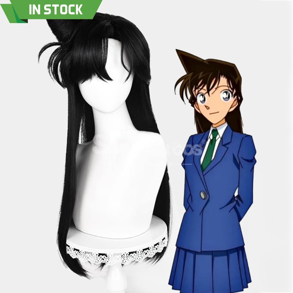 【In Stock】Anime Case Closed Cosplay Ran Mouri Cosplay Wig Cosplay Wigs