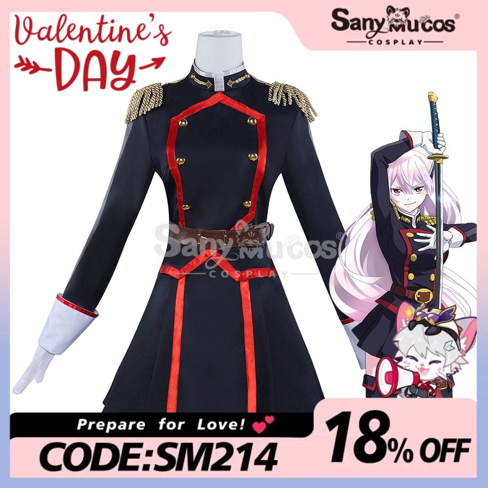 【In Stock】Anime Chained Soldier Cosplay Uzen Kyōka Costume Plus Size Costumes