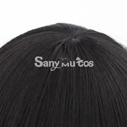 Anime Chainsaw Man 2 Hirofumi Yoshida Cosplay Wig Short Black Wig