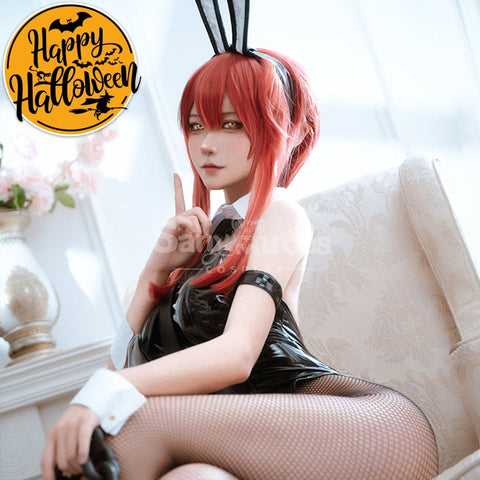 【In Stock】Anime Chainsaw Man Cosplay Bunny Girl Makima/Power Costume Costumes