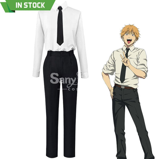 【In Stock】Anime Chainsaw Man Cosplay Denji Costume Costumes 1000