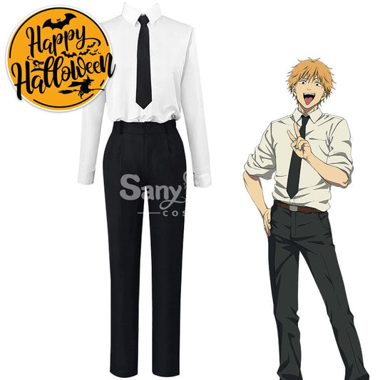 【In Stock】Anime Chainsaw Man Cosplay Denji Costume Costumes 1000