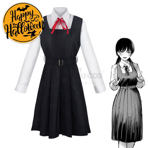 【In Stock】Anime Chainsaw Man Cosplay Mitaka Asa Costume Costumes