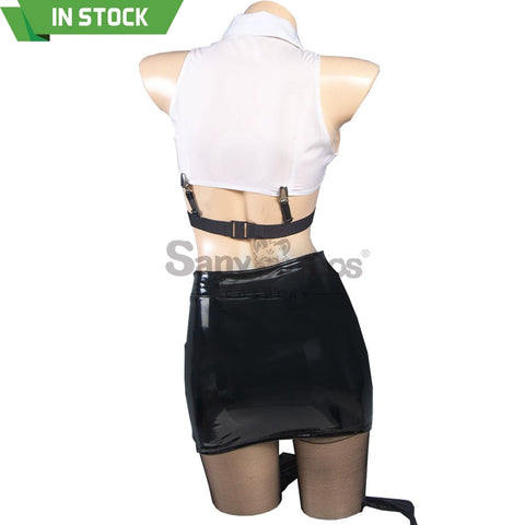 【In Stock】Anime Chainsaw Man Cosplay Office Lady Makima Costume Costumes