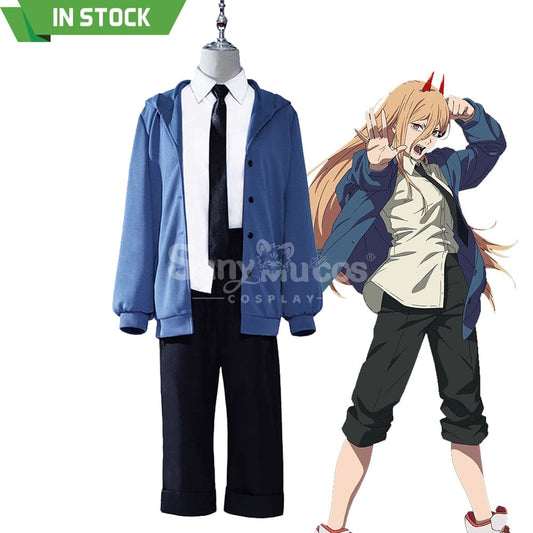 【In Stock】Anime Chainsaw Man Cosplay Power Costume Costumes 1000