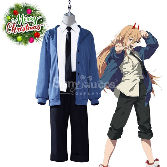 【In Stock】Anime Chainsaw Man Cosplay Power Costume Costumes 1000