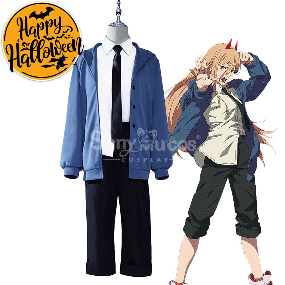 【In Stock】Anime Chainsaw Man Cosplay Power Costume Costumes