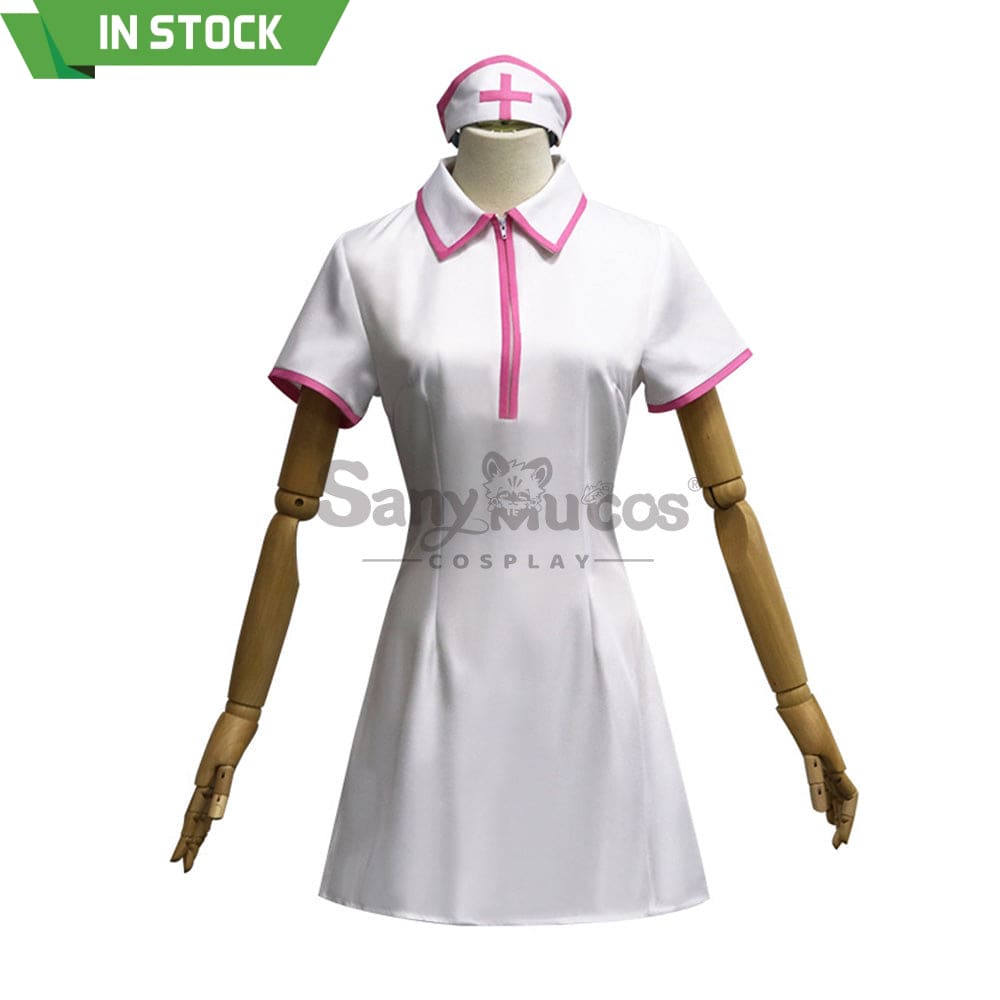 【In Stock】Anime Chainsaw Man Cosplay The Nurse Outfit Makima Costume Costumes