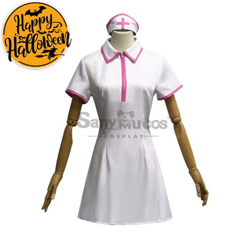【In Stock】Anime Chainsaw Man Cosplay The Nurse Outfit Makima Costume Costumes