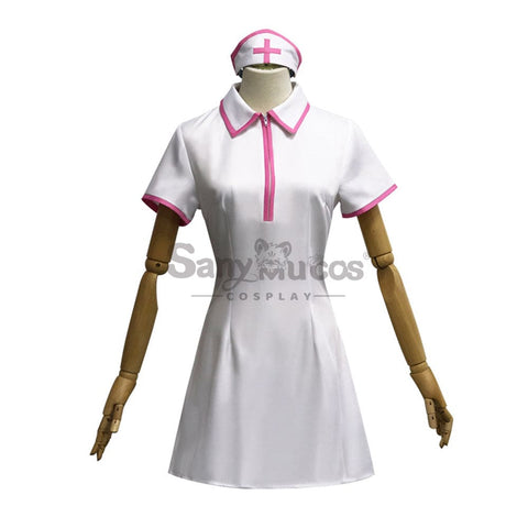 【In Stock】Anime Chainsaw Man Cosplay The Nurse Outfit Makima Costume Costumes