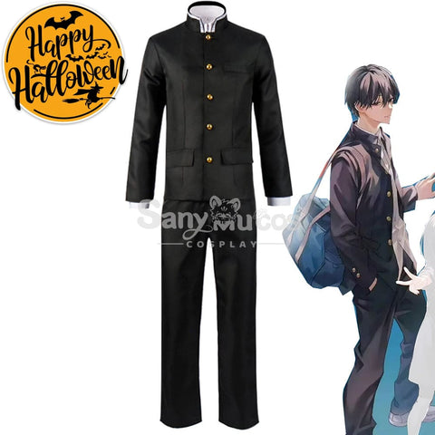 【In Stock】Anime Chainsaw Man Cosplay Yoshida Hirofumi Costume Costumes