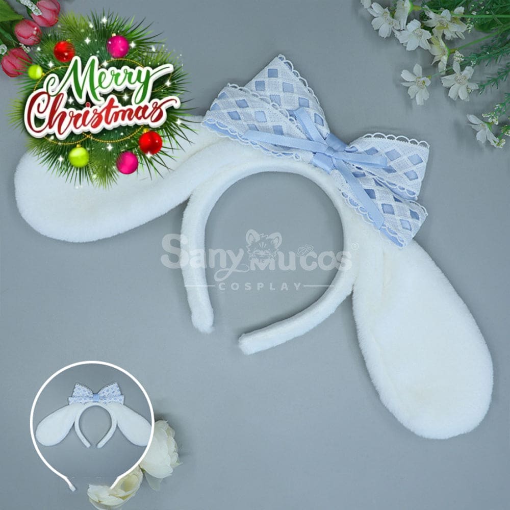 【In Stock】Anime Cinnamoroll Cosplay Ears Hairband Props White Prop