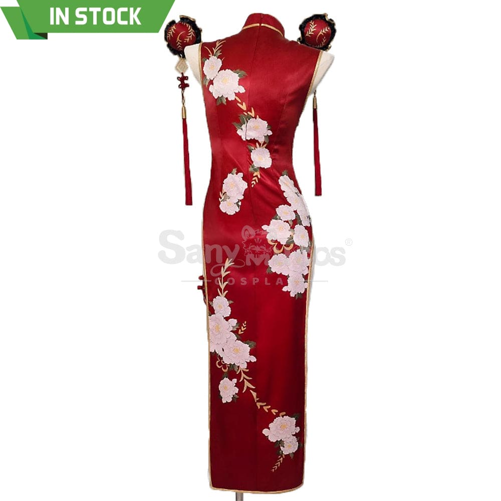 【In Stock】Anime Code Geass Cosplay C.c. Christmas Cheongsam Costume Costumes