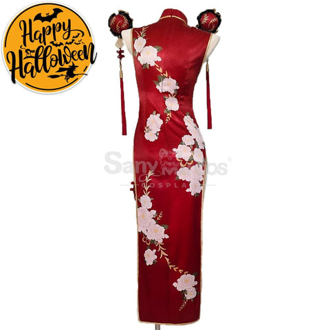 【In Stock】Anime Code Geass Cosplay C.c. Christmas Cheongsam Costume Costumes