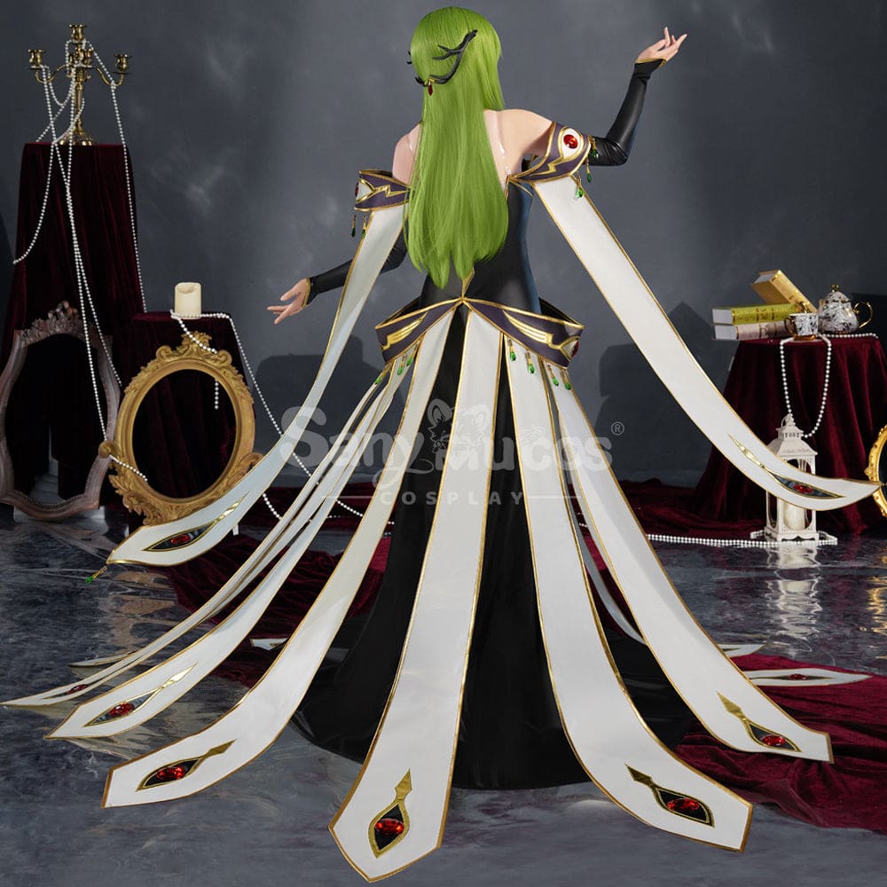 【Pre-Sale】Anime Code Geass Cosplay C.C. Queen Cosplay Costume Cosplay Costumes