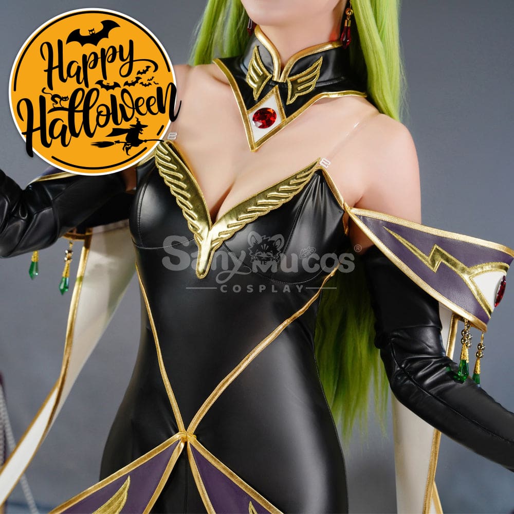 【Pre-Sale】Anime Code Geass Cosplay C.C. Queen Cosplay Costume Cosplay Costumes