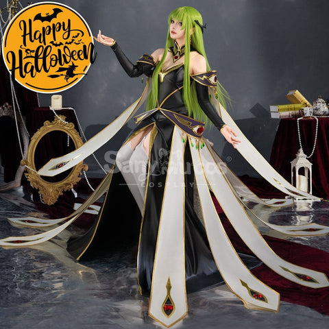 【Pre-Sale】Anime Code Geass Cosplay C.C. Queen Cosplay Costume Cosplay Costumes