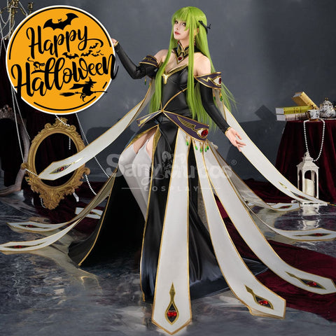 【Pre-Sale】Anime Code Geass Cosplay C.C. Queen Cosplay Costume Cosplay Costumes