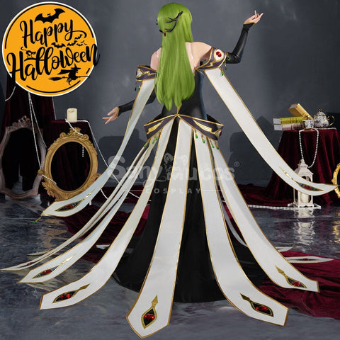 【Pre-Sale】Anime Code Geass Cosplay C.C. Queen Cosplay Costume Cosplay Costumes