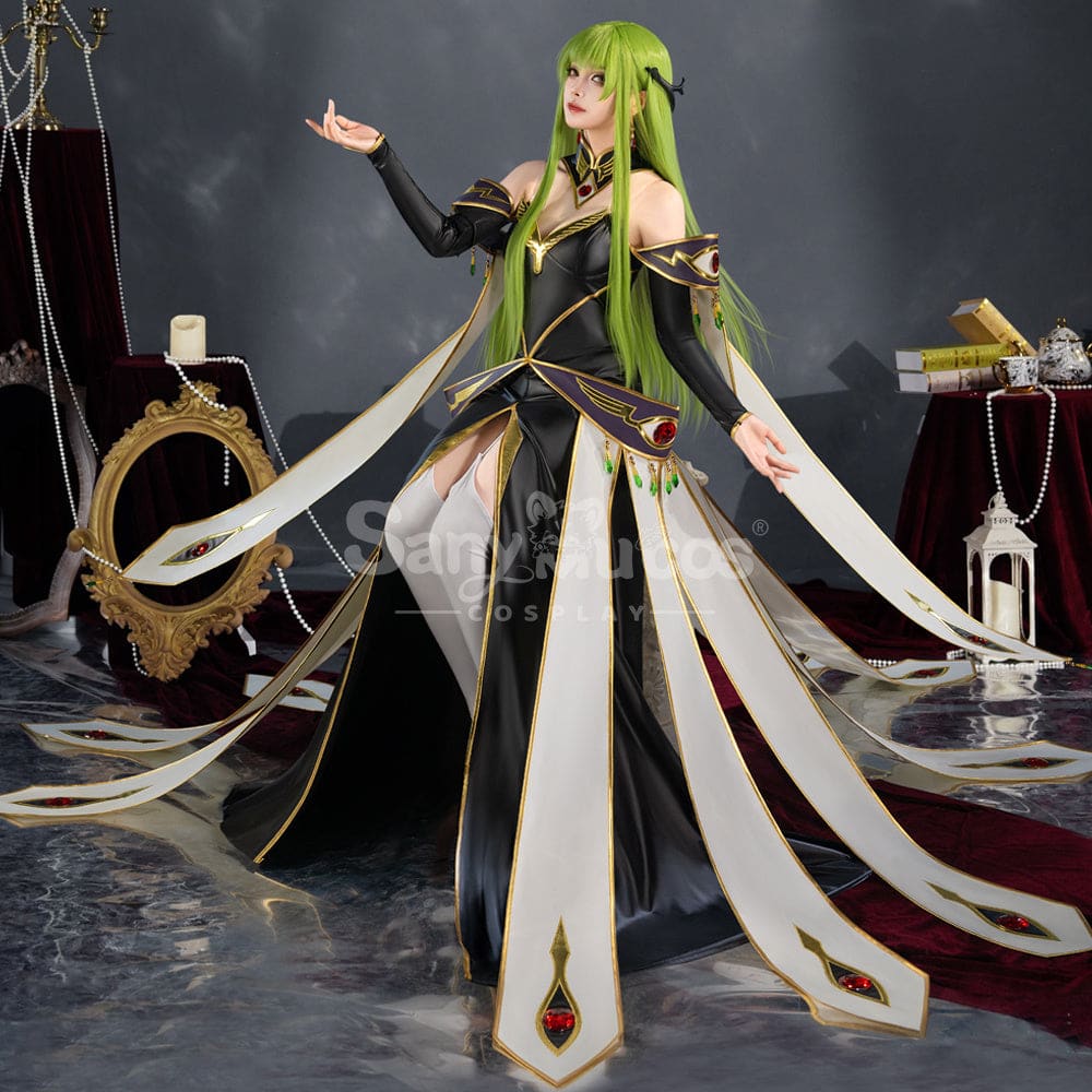 【Pre-Sale】Anime Code Geass Cosplay C.C. Queen Cosplay Costume Cosplay Costumes
