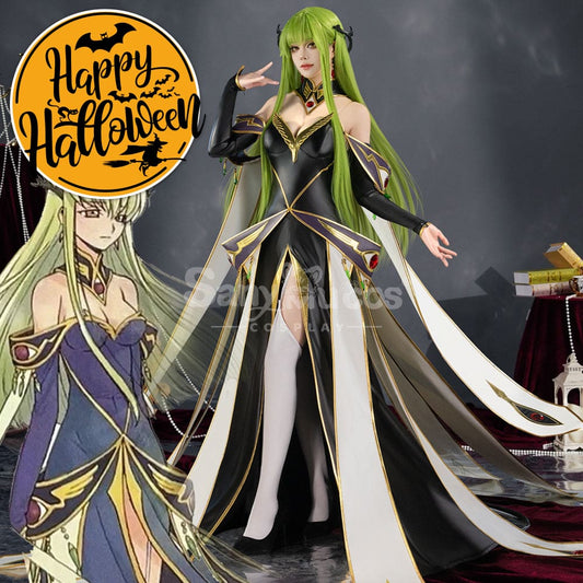 【Pre-Sale】Anime Code Geass Cosplay C.C. Queen Cosplay Costume Cosplay Costumes 1000