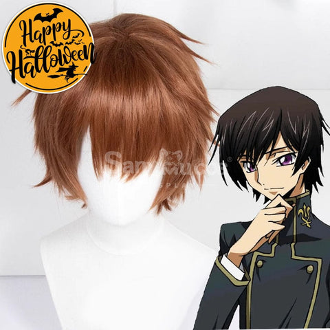 【In Stock】Anime Code Geass Cosplay Suzaku Kururugi Cosplay Wig Cosplay Wigs