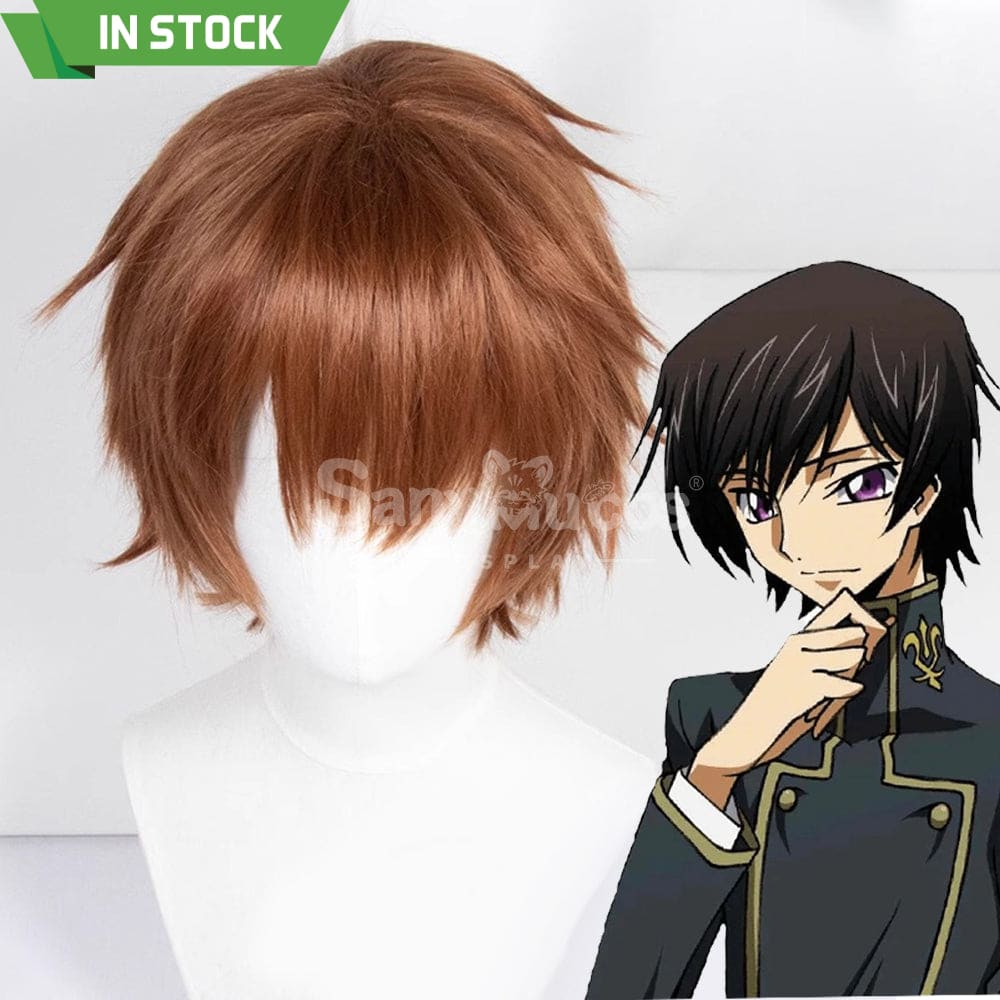 【In Stock】Anime Code Geass Cosplay Suzaku Kururugi Cosplay Wig Cosplay Wigs