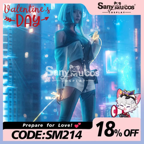 【In Stock】Anime Cyberpunk: Edgerunners Cosplay Lucy Costume Costumes