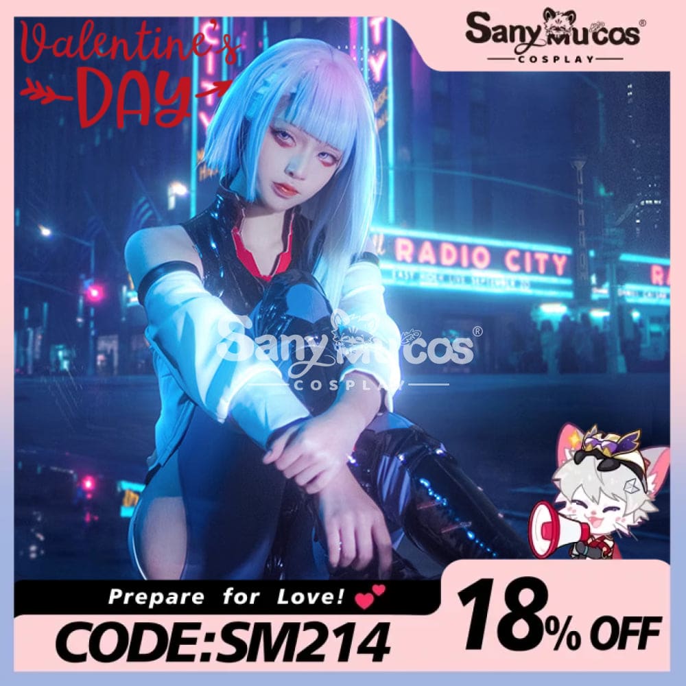 【In Stock】Anime Cyberpunk: Edgerunners Cosplay Lucy Costume Costumes