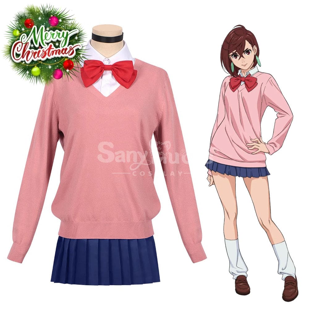 【In Stock】Anime Dandadan Cosplay Ayase Momo School Uniform Cosplay Costume Cosplay Costumes