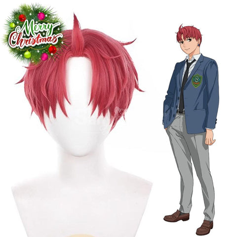 Anime Dandadan Cosplay Enjōji Jin Wig Wigs
