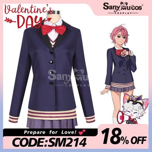 【In Stock】Anime Dandadan Cosplay Shiratori Aira School Uniform Costume Costumes 1000