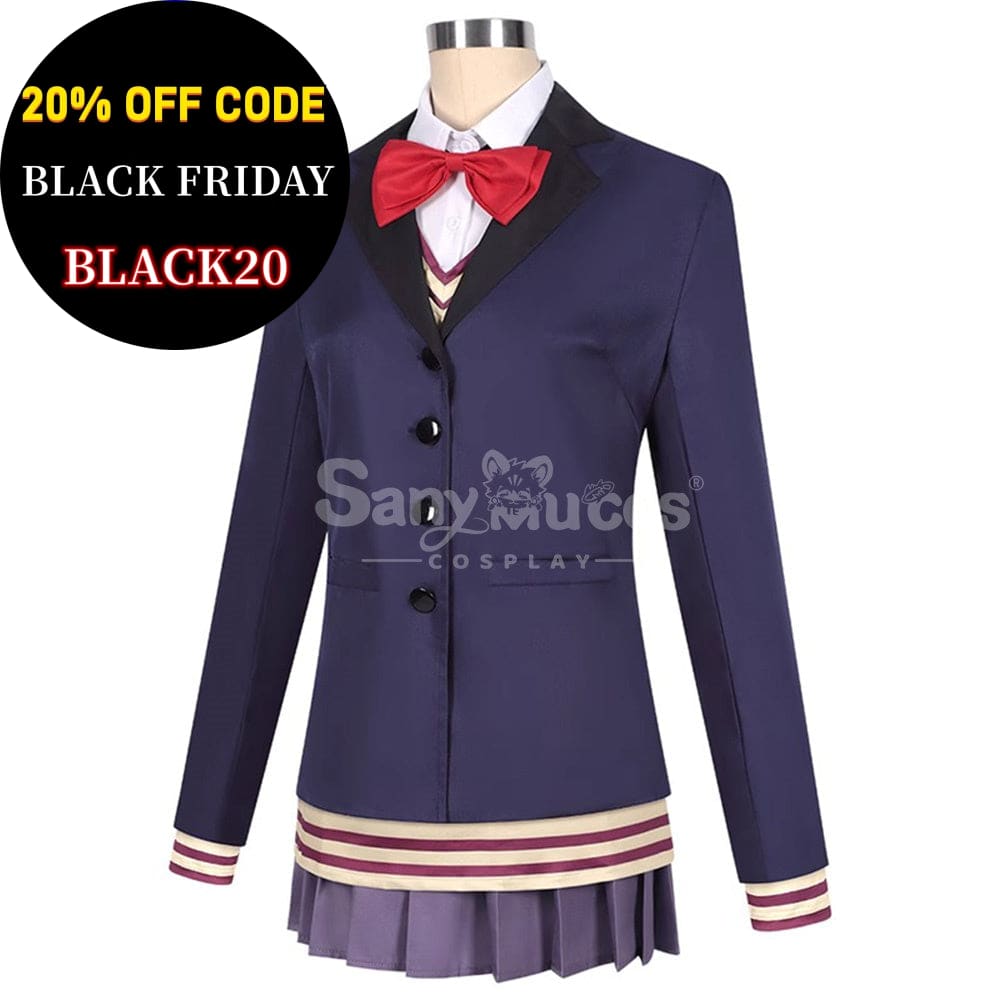 【In Stock】Anime Dandadan Cosplay Shiratori Aira School Uniform Costume Costumes