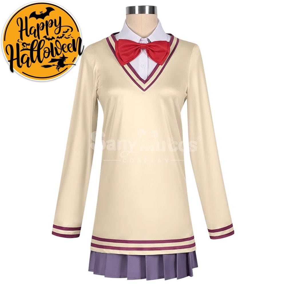 【In Stock】Anime Dandadan Cosplay Shiratori Aira School Uniform Costume Costumes