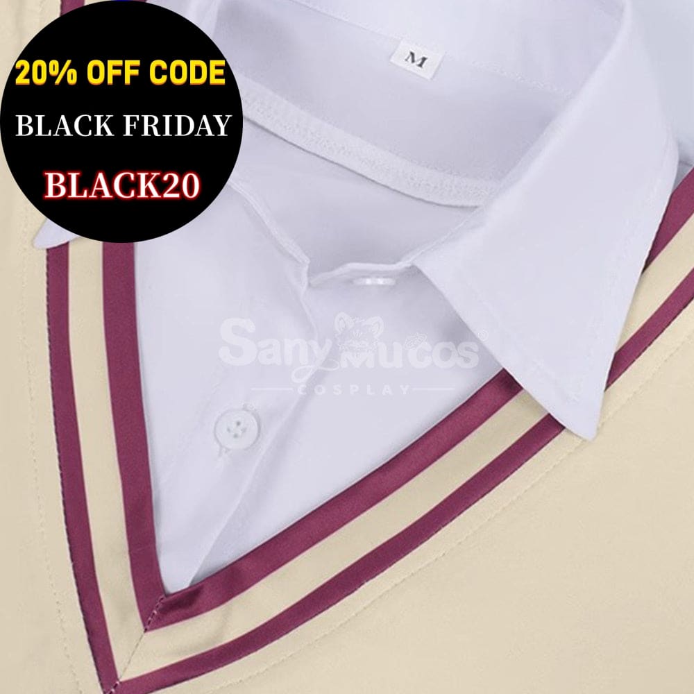 【In Stock】Anime Dandadan Cosplay Shiratori Aira School Uniform Costume Costumes