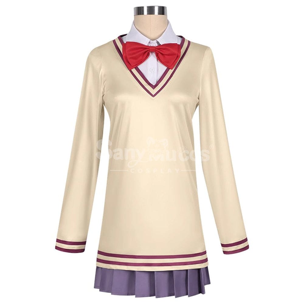 【In Stock】Anime Dandadan Cosplay Shiratori Aira School Uniform Costume Costumes