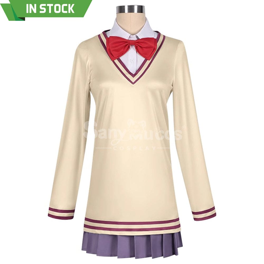 【In Stock】Anime Dandadan Cosplay Shiratori Aira School Uniform Costume Costumes