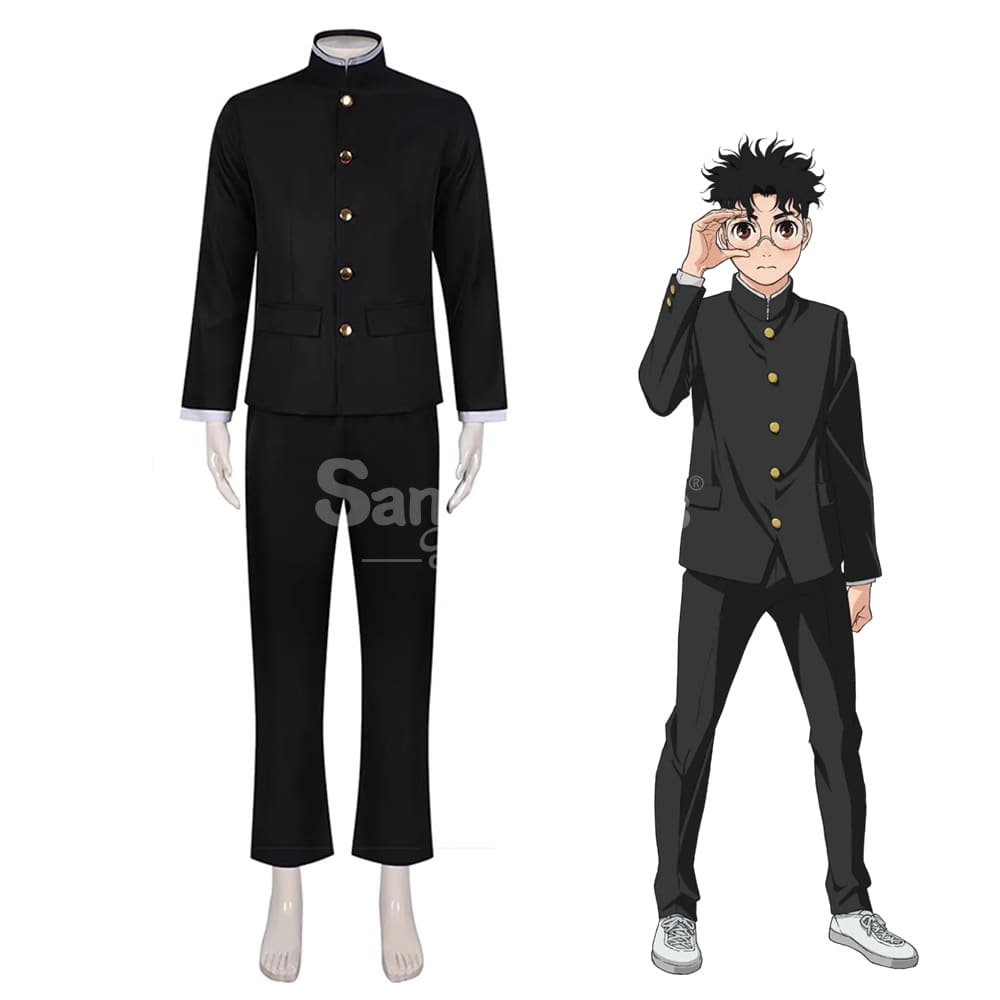 【In Stock】Anime Dandadan Cosplay Takakura Ken School Uniform Costume Costumes