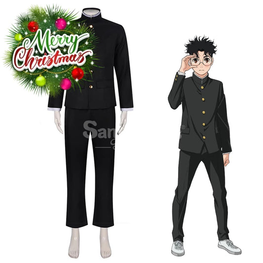 【In Stock】Anime Dandadan Cosplay Takakura Ken School Uniform Costume Costumes 1000