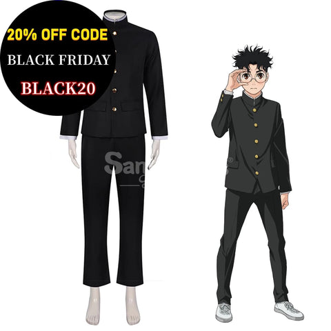 【In Stock】Anime Dandadan Cosplay Takakura Ken School Uniform Costume Costumes