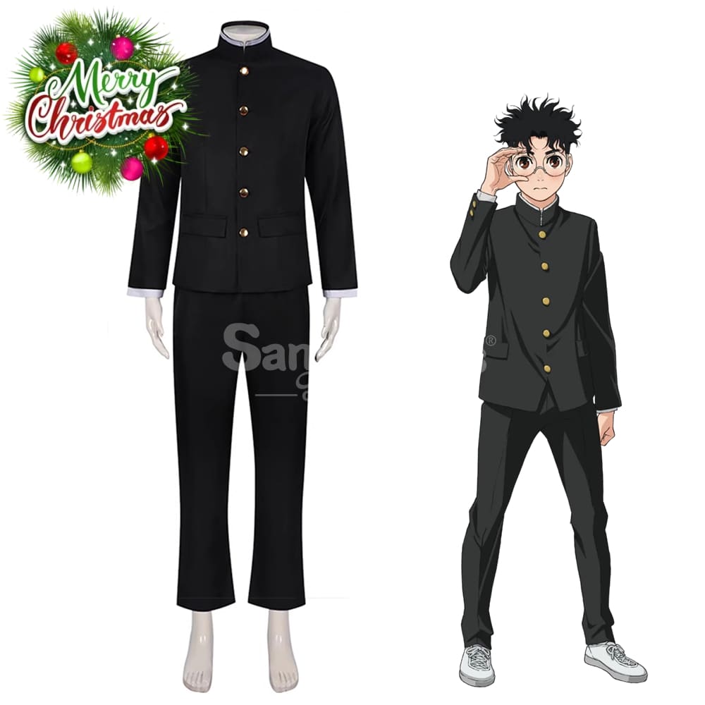 【In Stock】Anime Dandadan Cosplay Takakura Ken School Uniform Costume Costumes